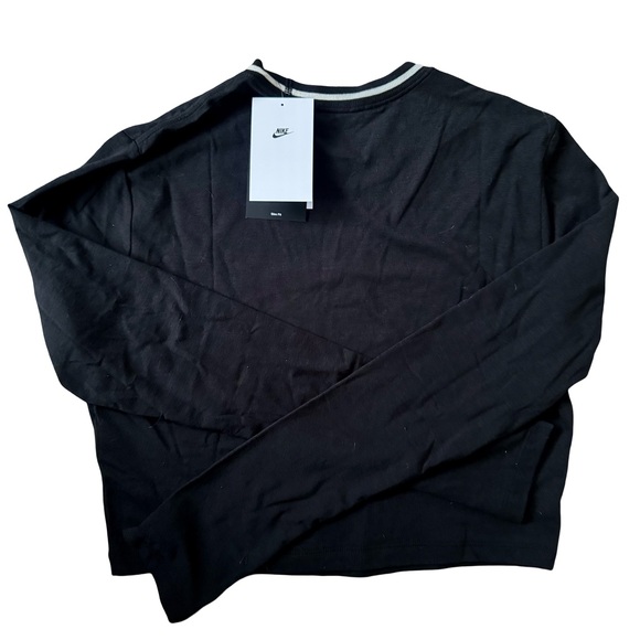 Nike Slimfit Cropped Long Sleeve Sportswear - Picture 3 of 5